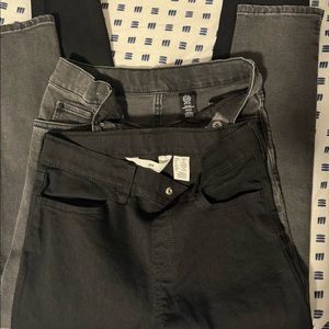 H&M Boys size 9-10 jeans, 2 pairs.